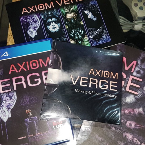 Axiom Verge Multiverse Edition PS4 like new, complete