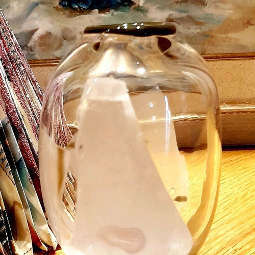 Kosta Boda Anna Ehrner Vase Model 48205, new, art glass