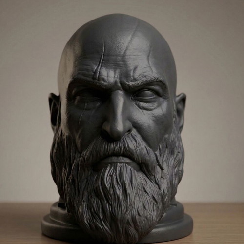 Kratos God of War Headset Stand new, grey matte