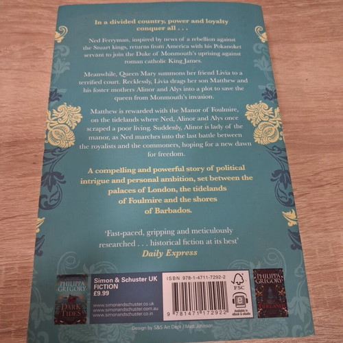 Philippa Gregory The Fairmile Series used English books with mold