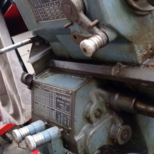 Boxford lathe used, minimally operated