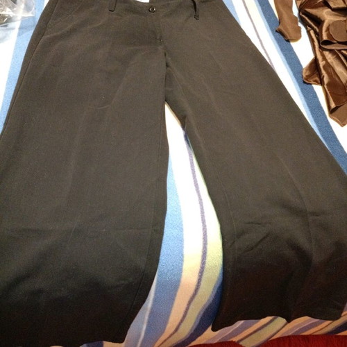 Black pants Greek tailoring size 46 like new