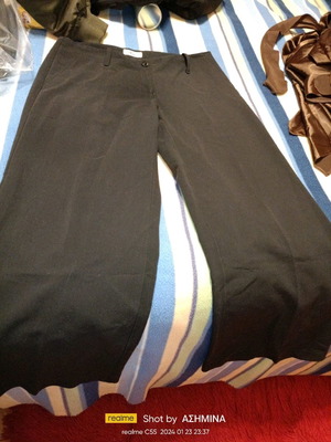 Black pants Greek tailoring size 46 like new