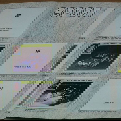 Άλμπουμ Panini Super Auto 1977 σαν καινούργιο, συλλεκτικό