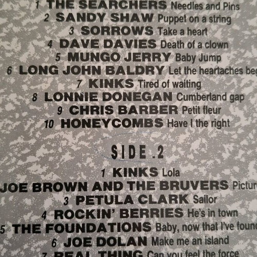 Flashback double vinyl record like new, 1990 compilation