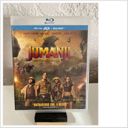 Jumanji Welcome to the Jungle Blu-ray 3D movie new with Greek subtitles