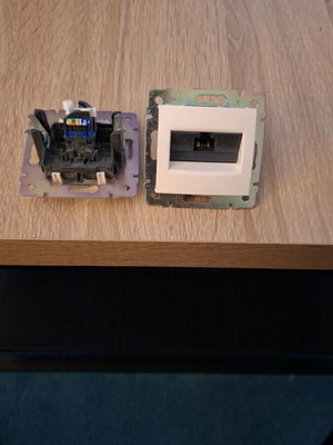 RJ45 network sockets new, set of 2 pieces