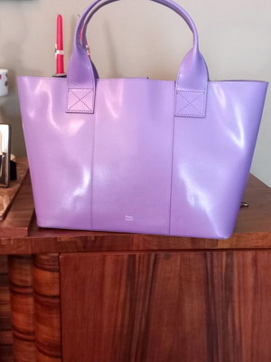 Large branded bag with unique defect