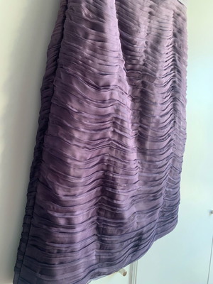 Φόρεμα cocktail one-shoulder ombré μωβ, καινούργιο, μέγεθος M