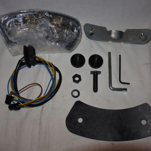 Hella Chrome Luminator Shell Halogen Driving Lamp like new without glass