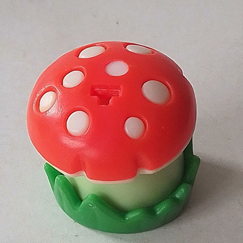 Kinder red mushroom figure used