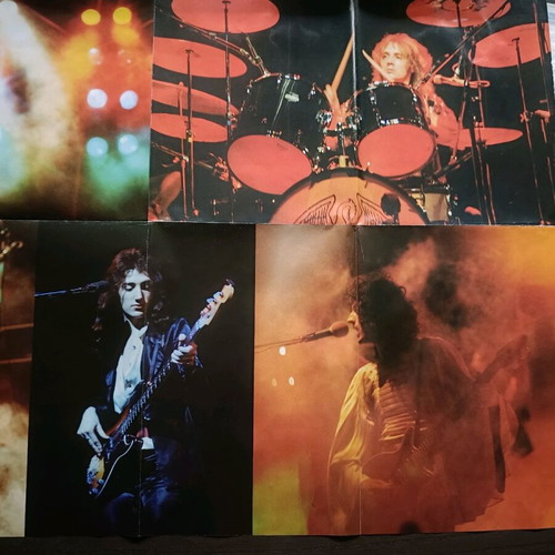 Queen A Night At The Opera 50th Anniversary Edition Poster like new with sticker