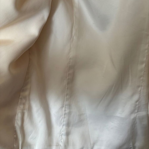 H&M white blazer used, size 34 fits size 36
