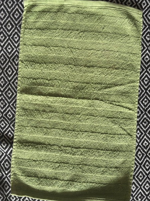 H&M πετσέτα χεριών μεταχειρισμένη, πράσινο ανοιχτό, 48x28 εκ.