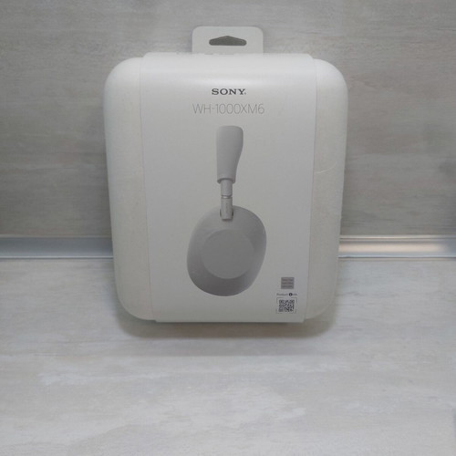 Sony WH-1000XM6 Platinum Silver wireless headphones