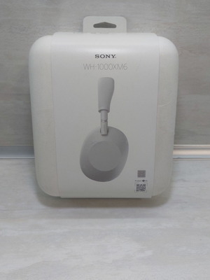 Sony WH-1000XM6 Platinum Silver wireless headphones