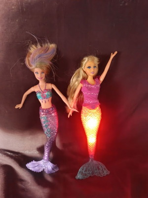 Barbie Merliah Mermaid Tale 2 2011 μεταχειρισμένη με δώρο γοργόνα φωτιζόμενη