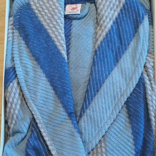 Bathrobe new, Greek made, size Large, cotton
