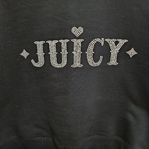 Juicy Couture φούτερ μαύρο μέγεθος M σαν καινούργιο