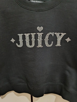 Juicy Couture φούτερ μαύρο μέγεθος M σαν καινούργιο
