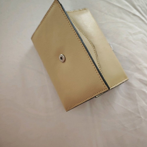 Loisir leather wallet PU new, beige