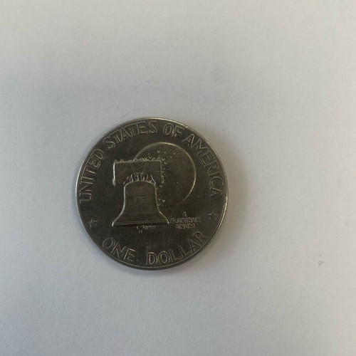 Eisenhower Liberty Bell Moon One Dollar Coin 1776-1976 like new
