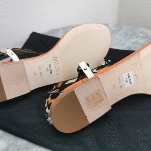 Just Cavalli sandals used, size 38