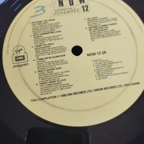 Now That's What I Call Music 12 double LP used, pop