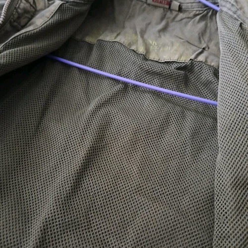 Kids jacket khaki gray like new, size 122-128 cm