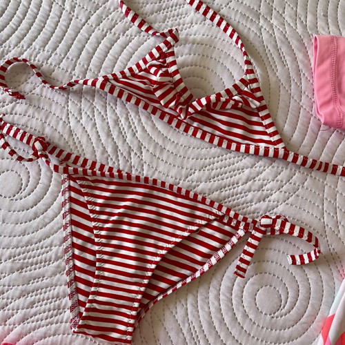 Calzedonia girls' swimwear with SPF like new, size 98 cm, age 3