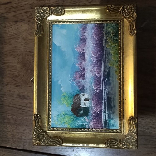 Oil painting set like new, pack of 5