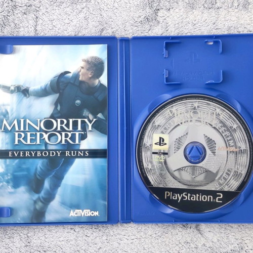 Minority Report Everybody Runs PS2 used with manuals