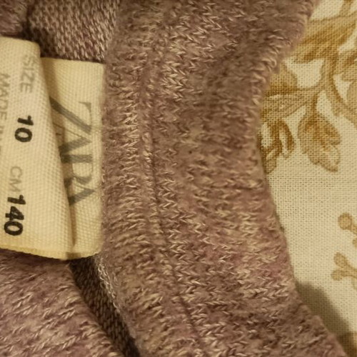 Zara long sleeve t-shirt purple used size M