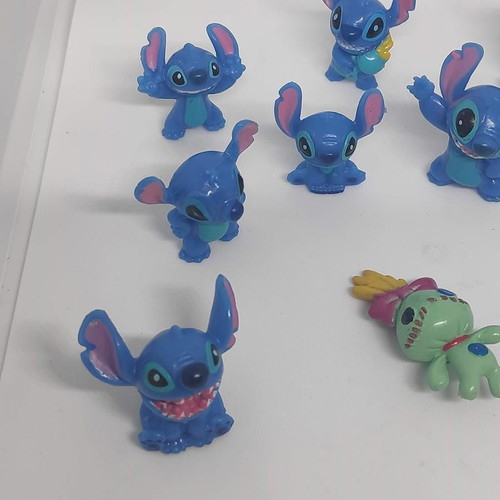 Stitch collectible figures set of 12, like new