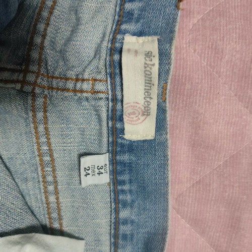 Denim shorts like new, size S, blue