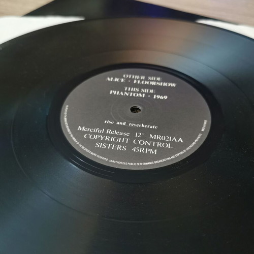 The Sisters of Mercy Alice 12" vinyl used, original first press 1983