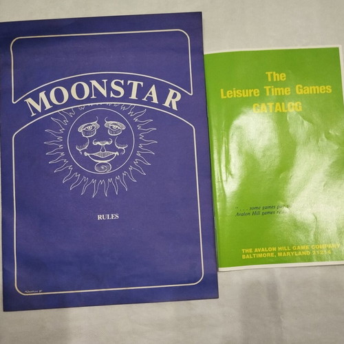 Moonstar board game by Avalon Hill, collectible