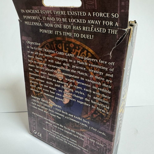 Yu-Gi-Oh! TCG First Edition Starter Deck Kaiba used, complete
