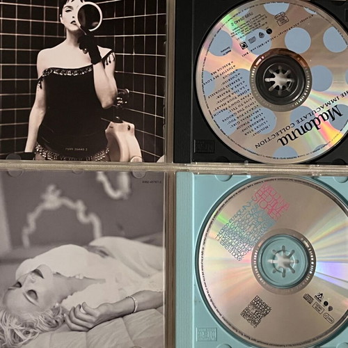 Pop CDs like new, pack with Madonna and Robbie Williams