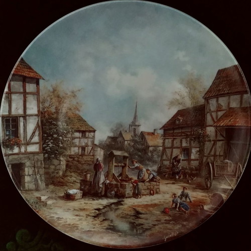 Bradex Wall Plate Collection. Reichenbach, fine porcelain Germany 92'-93'