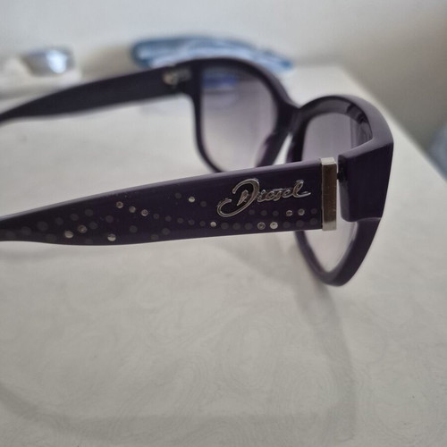 Diesel sunglasses used, unique purple color