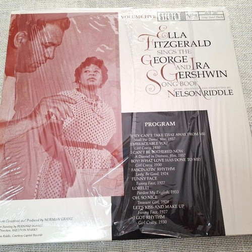 Ella Fitzgerald Sings The George And Ira Gershwin Song Book Vol. 5 LP σαν καινούργιο, jazz
