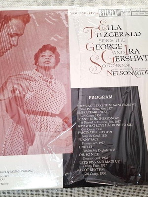 Ella Fitzgerald Sings The George And Ira Gershwin Song Book Vol. 5 LP σαν καινούργιο, jazz