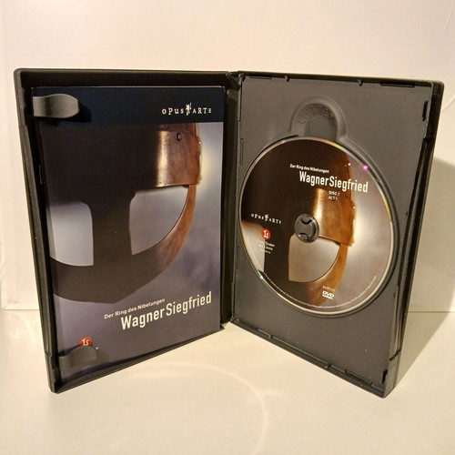 Music DVD Wagner Siegfried 3 × DVD like new, classical opera