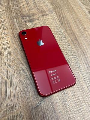 iPhone XR red 64GB used in excellent condition