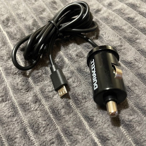 Duracell Car Mobile Charger with 1 m Cable like new