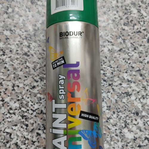 Spray paint green RAL 6029 new for surface coating