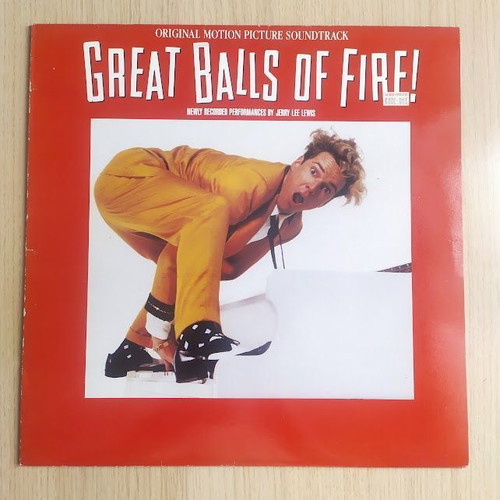 Great Balls Of Fire Original Motion Picture Soundtrack vinyl like new, rock