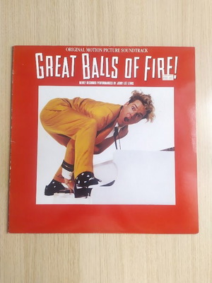 Great Balls Of Fire Original Motion Picture Soundtrack vinyl like new, rock