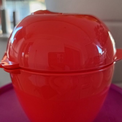 Tupperware apple container new, airtight food storage